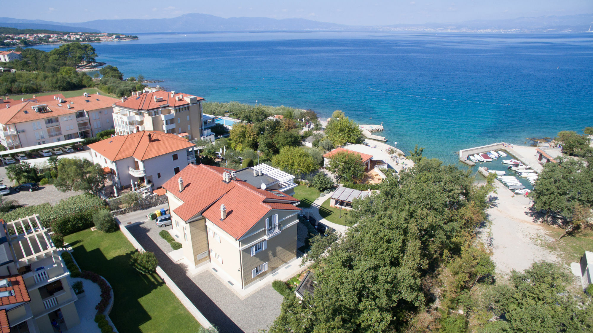 Luxury Apartments Villa Luce Malinska Luaran gambar