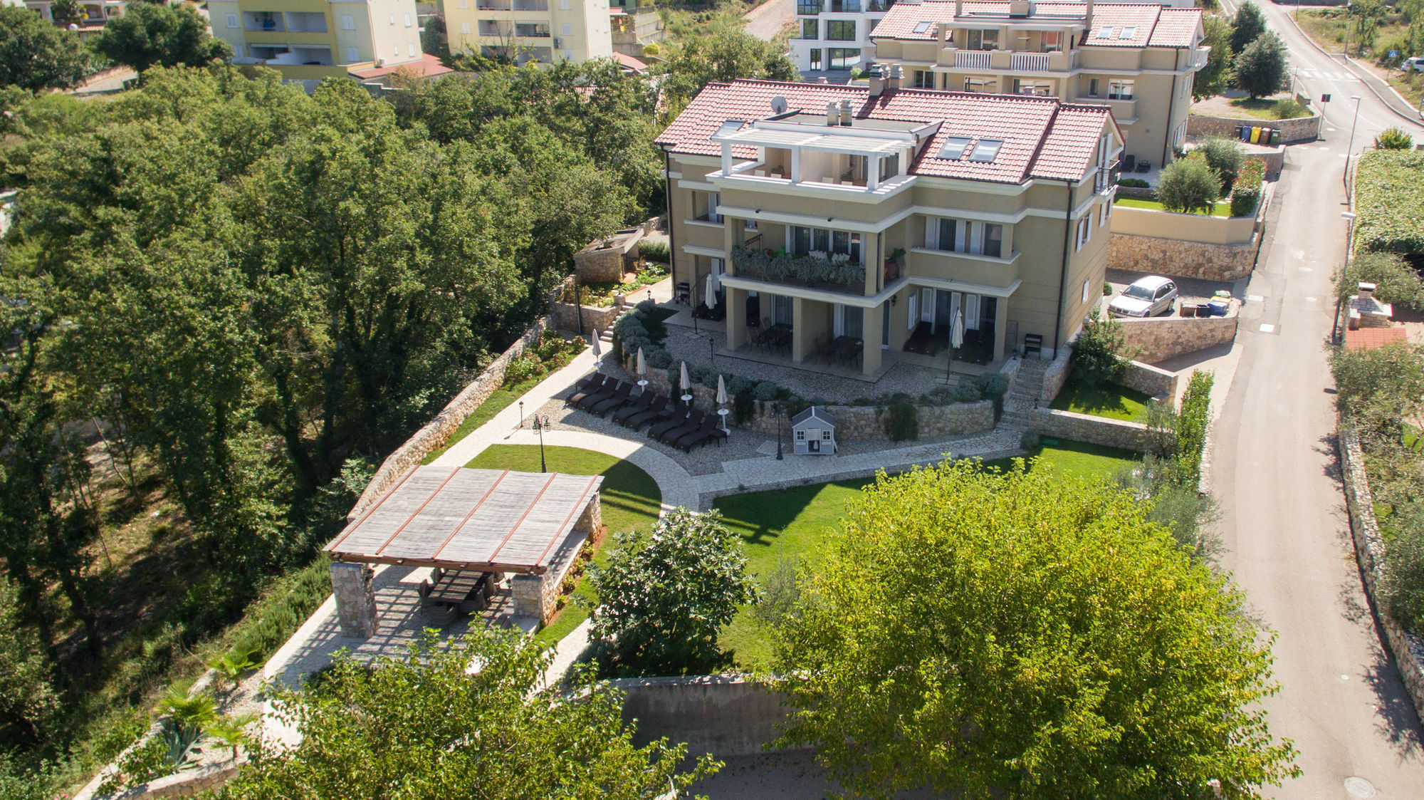 Luxury Apartments Villa Luce Malinska Luaran gambar